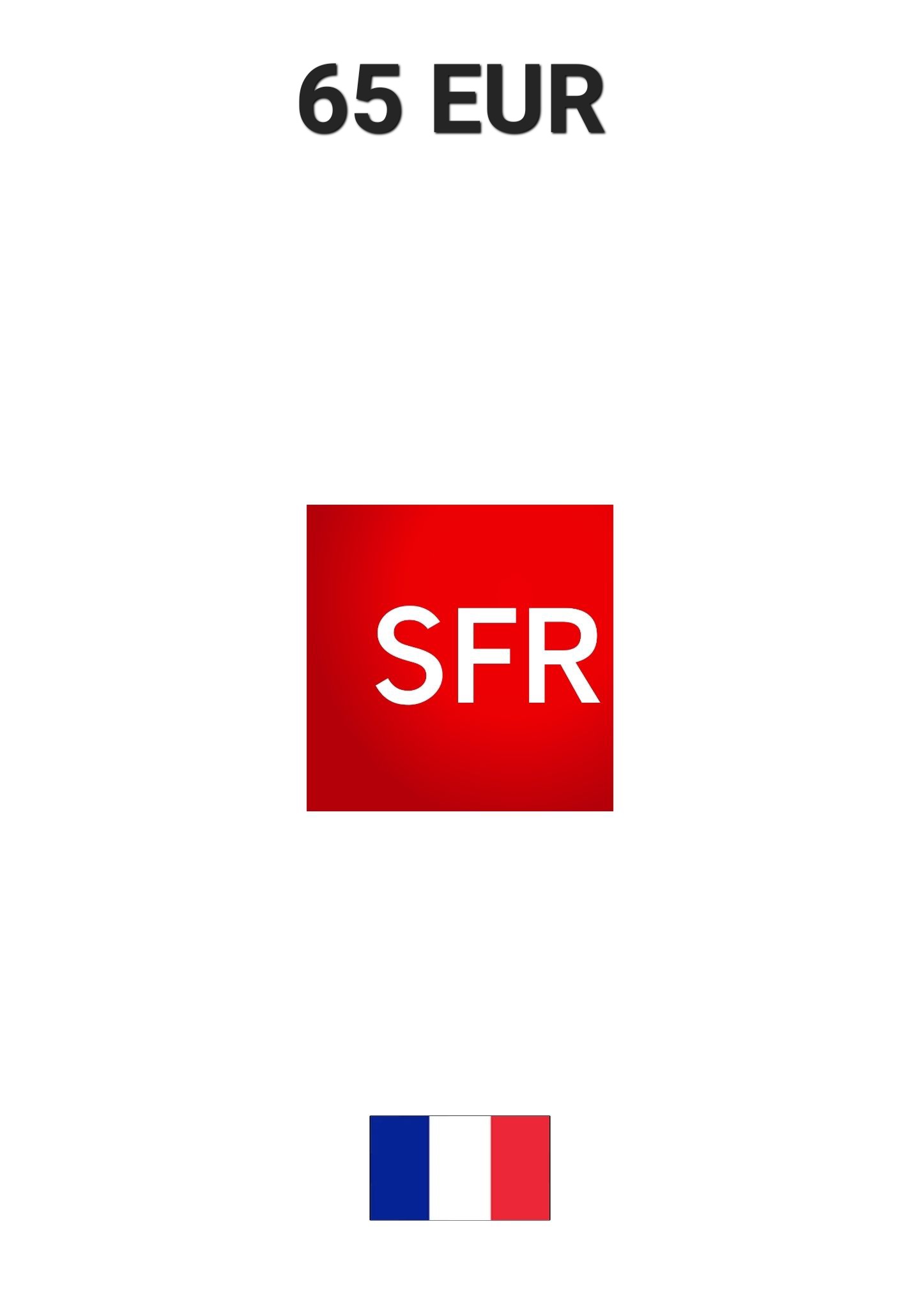 SFR La Carte France 95 EUR Gift Card cover image