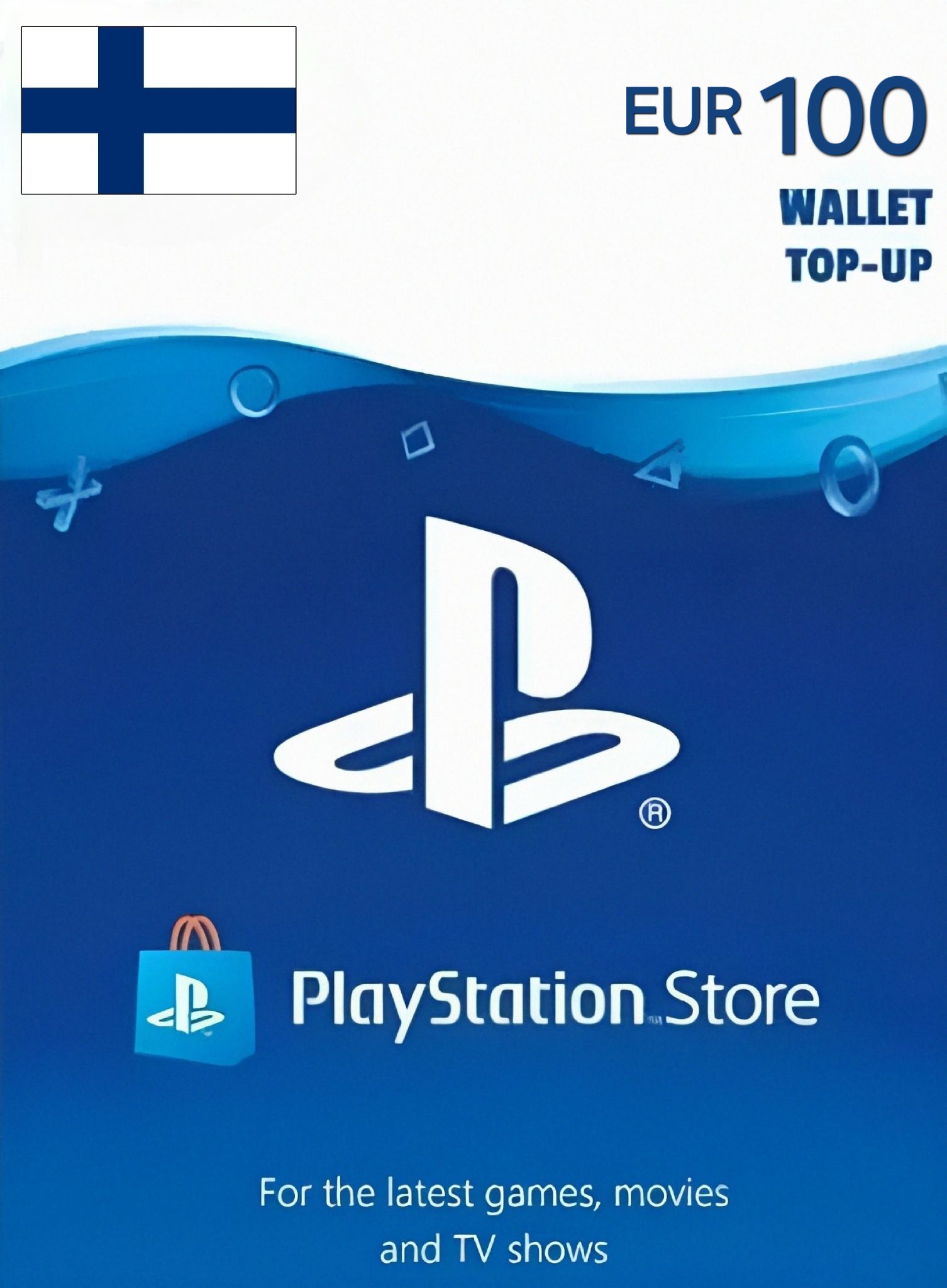 Soome PSN 100 EUR Kinkekaart cover image