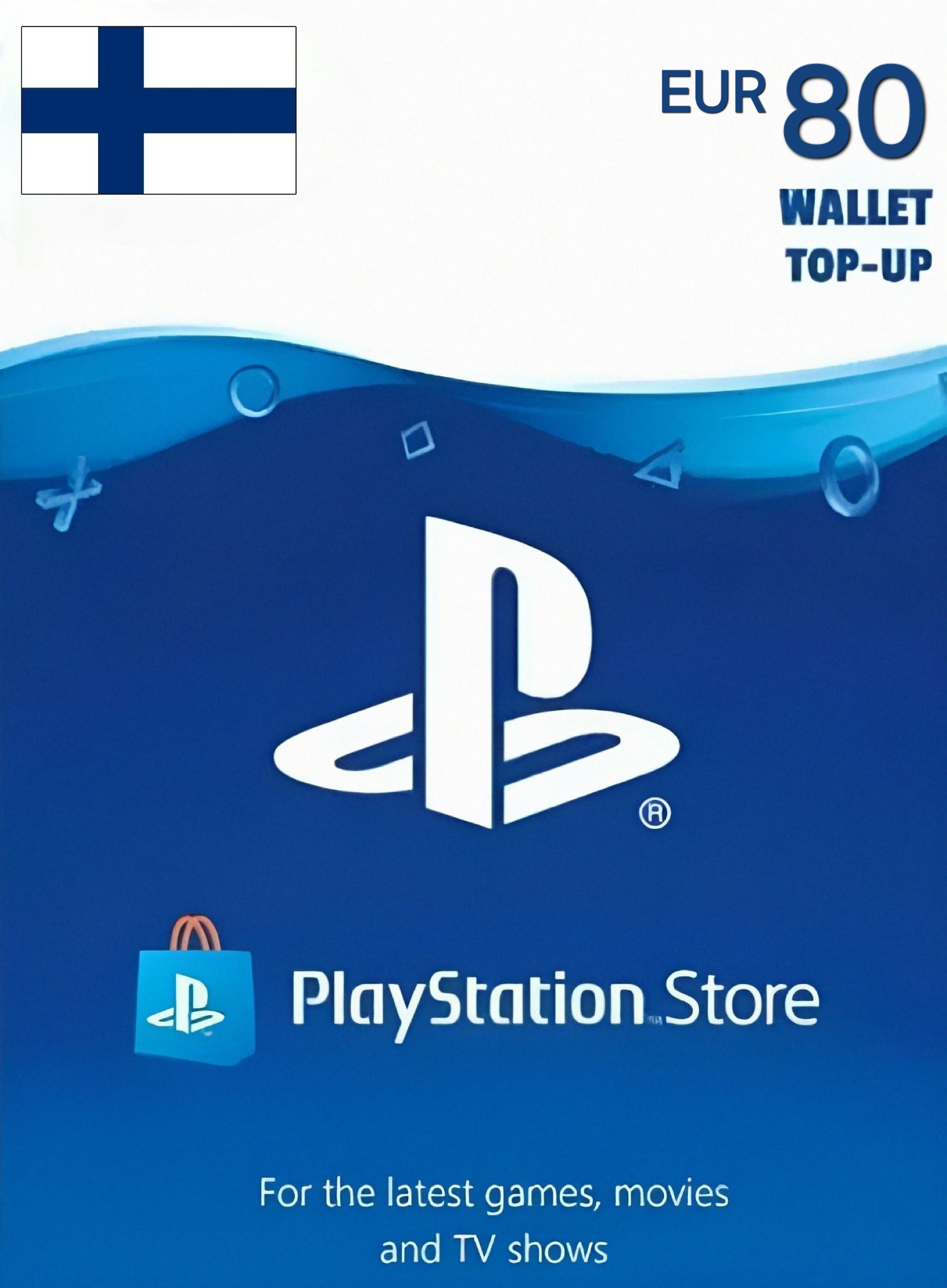 Soome PSN 80 EUR Kinkekaart cover image