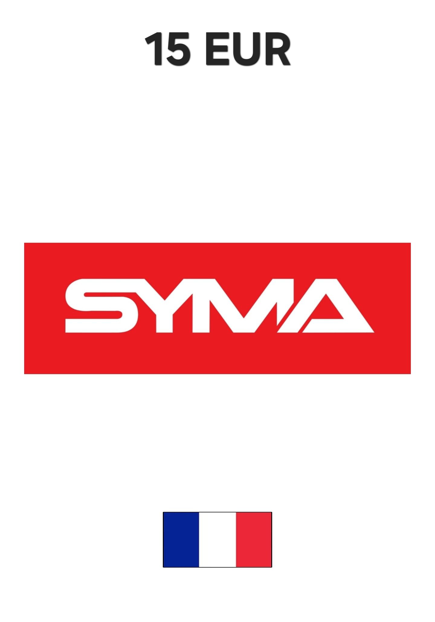 Syma France 15 EUR Gift Card cover image