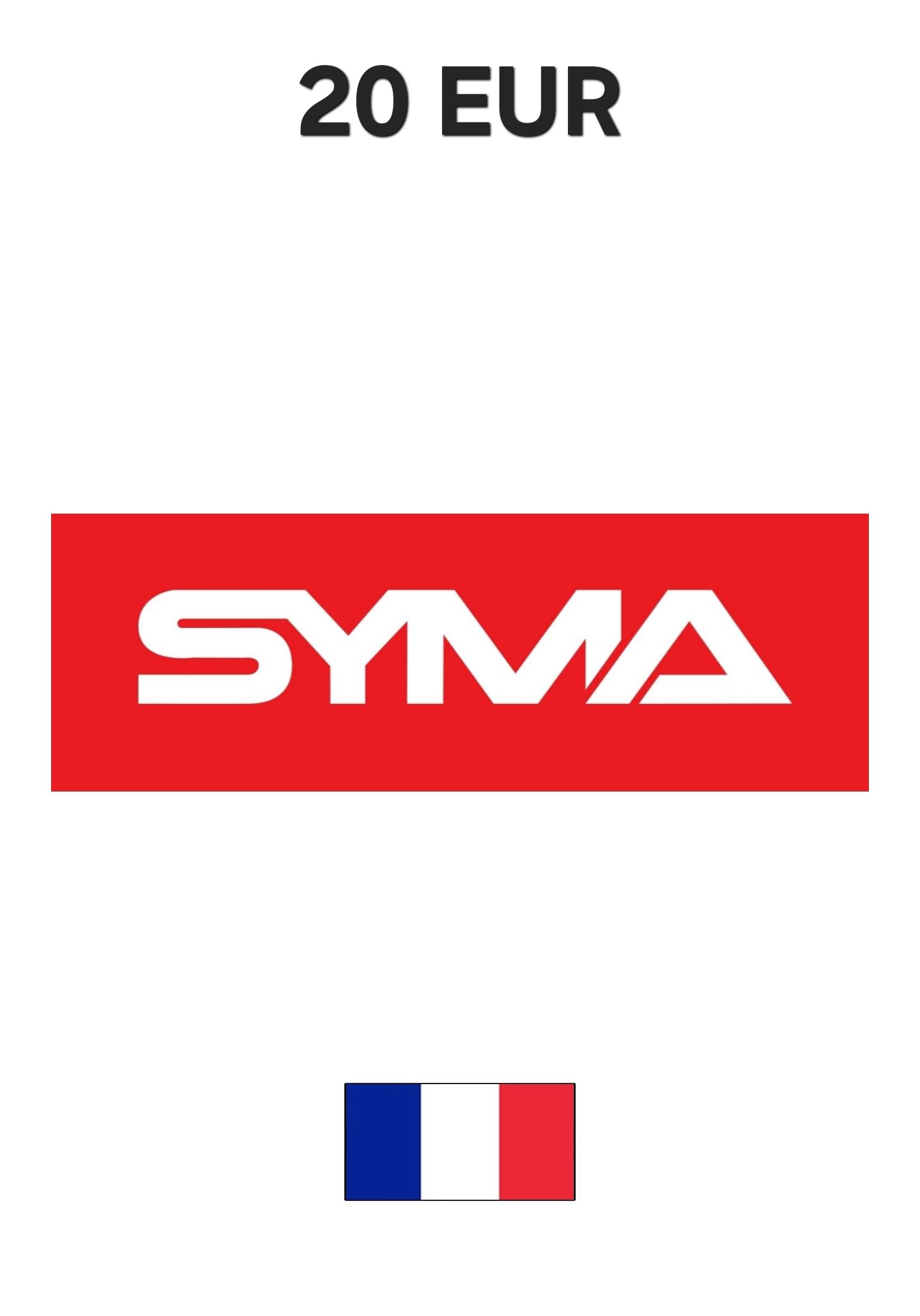 Syma France 20 EUR Gift Card cover image