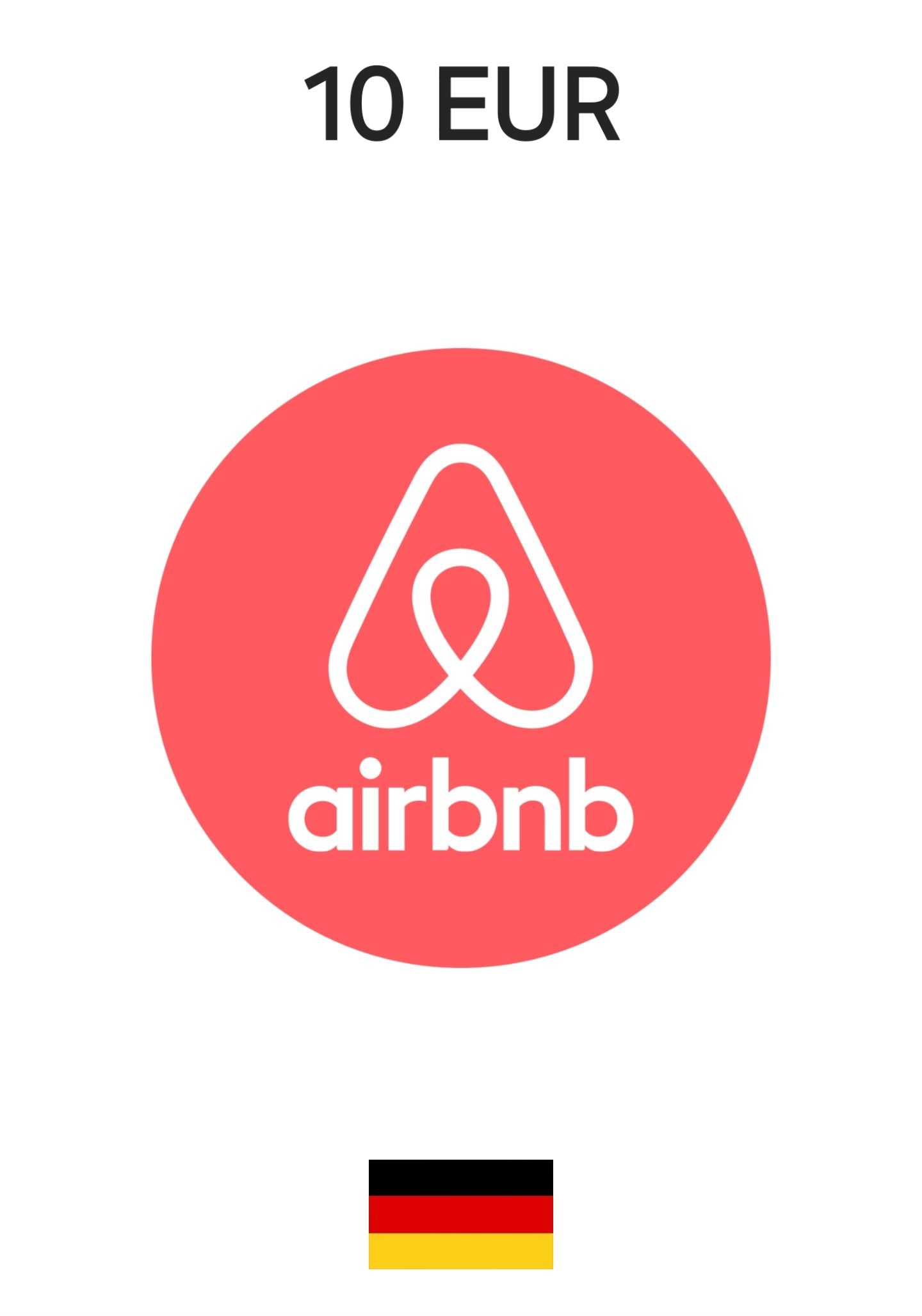 AirBnB Germany 10 EUR Gift Card cover image