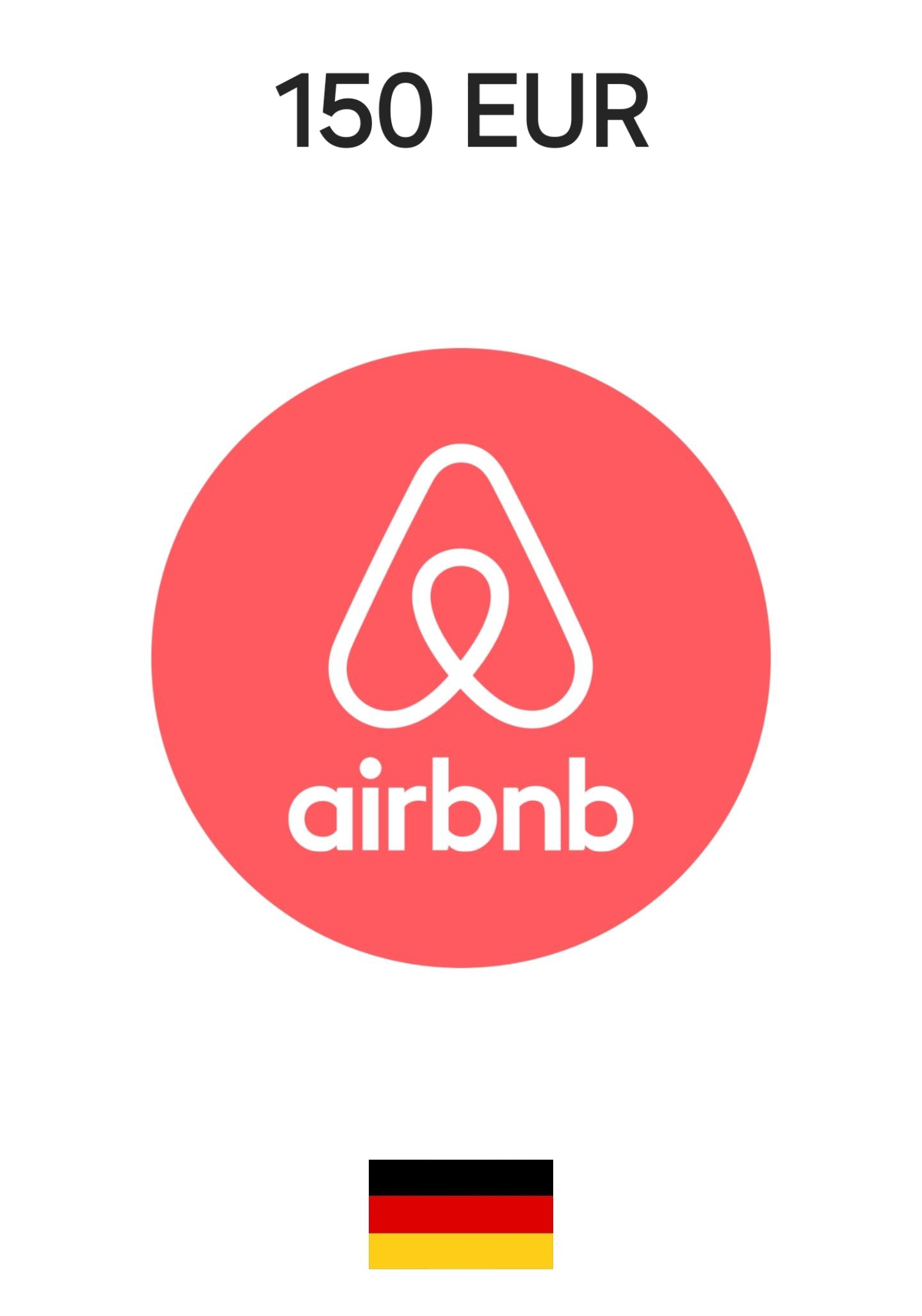 AirBnB Germany 150 EUR Gift Card cover image