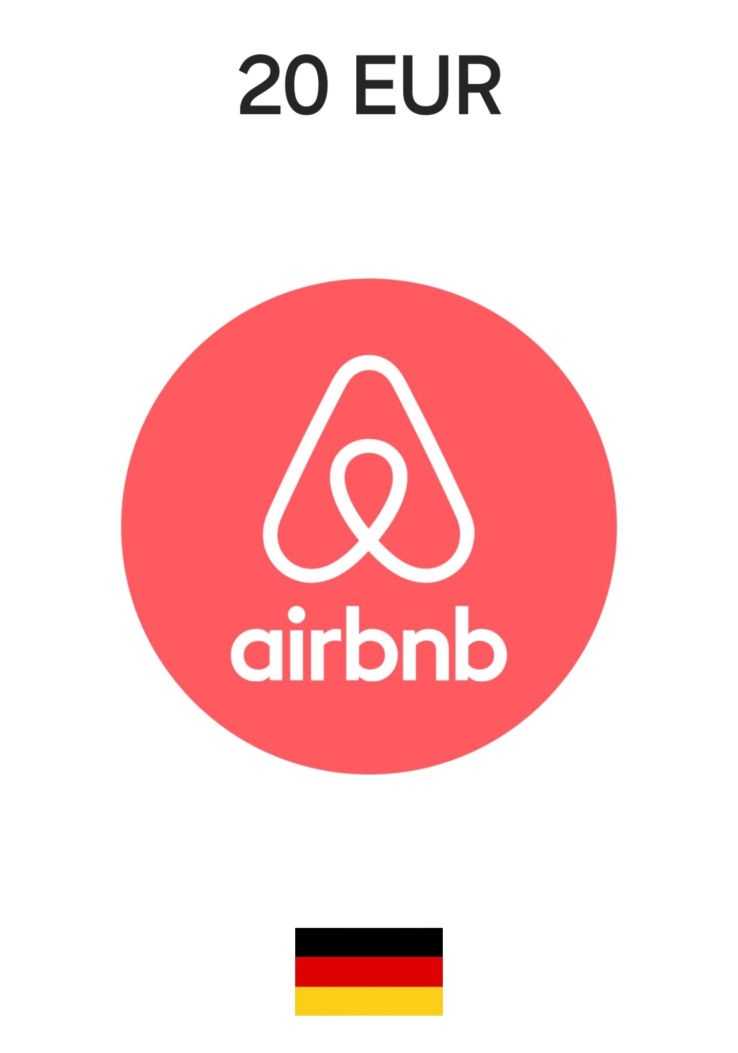 AirBnB Germany 20 EUR Gift Card cover image