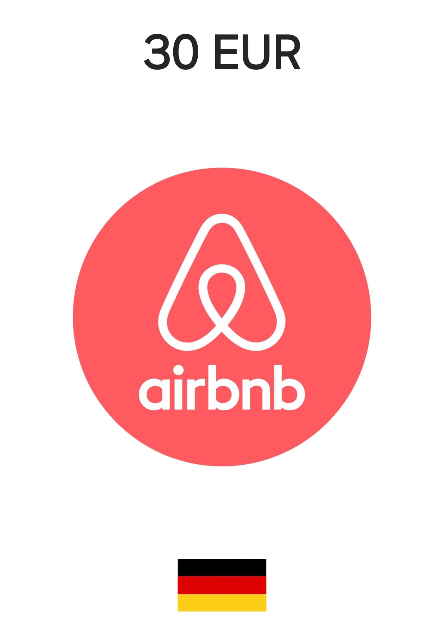 AirBnB Germany 30 EUR Gift Card cover image