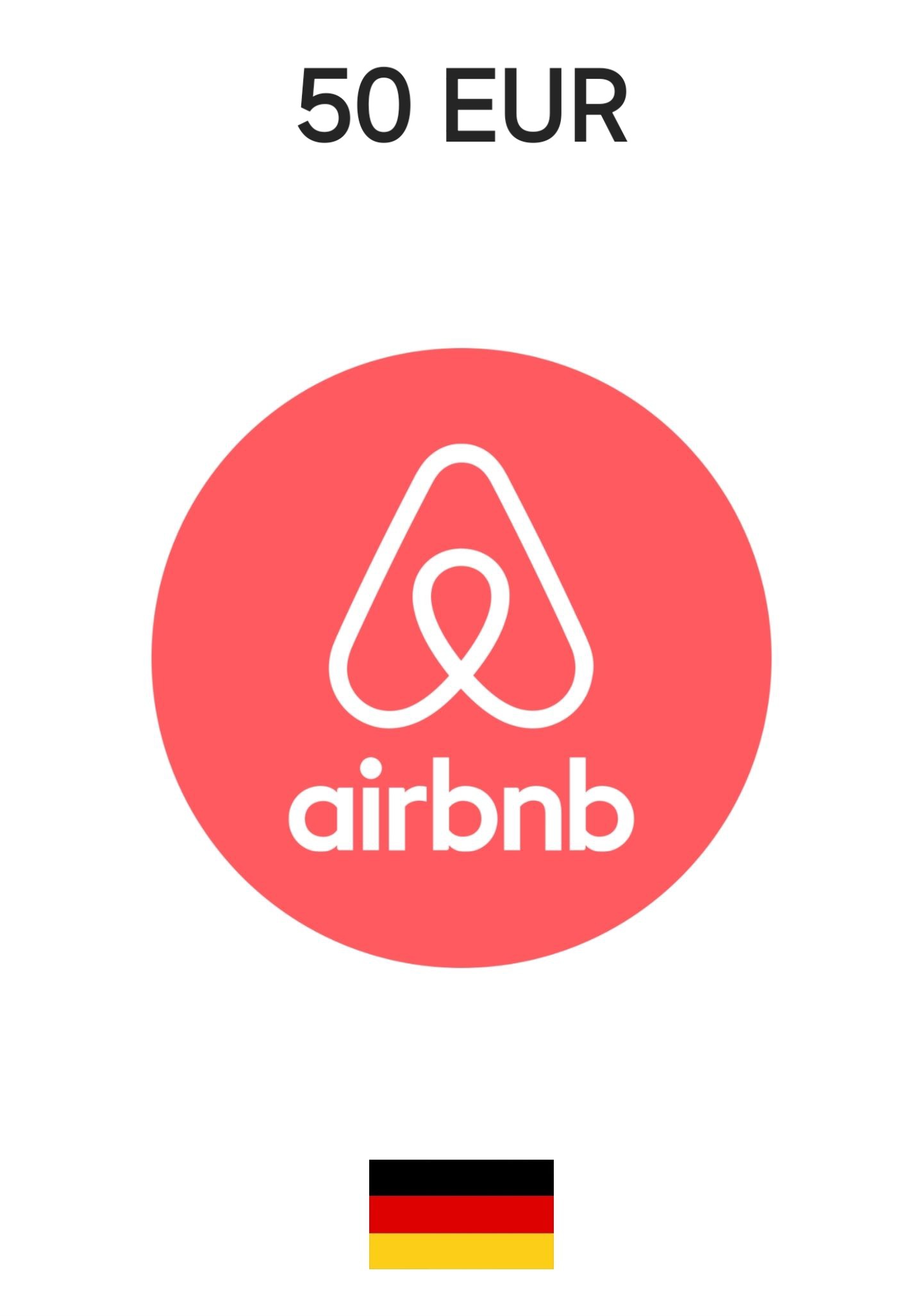 AirBnB Germany 50 EUR Gift Card cover image