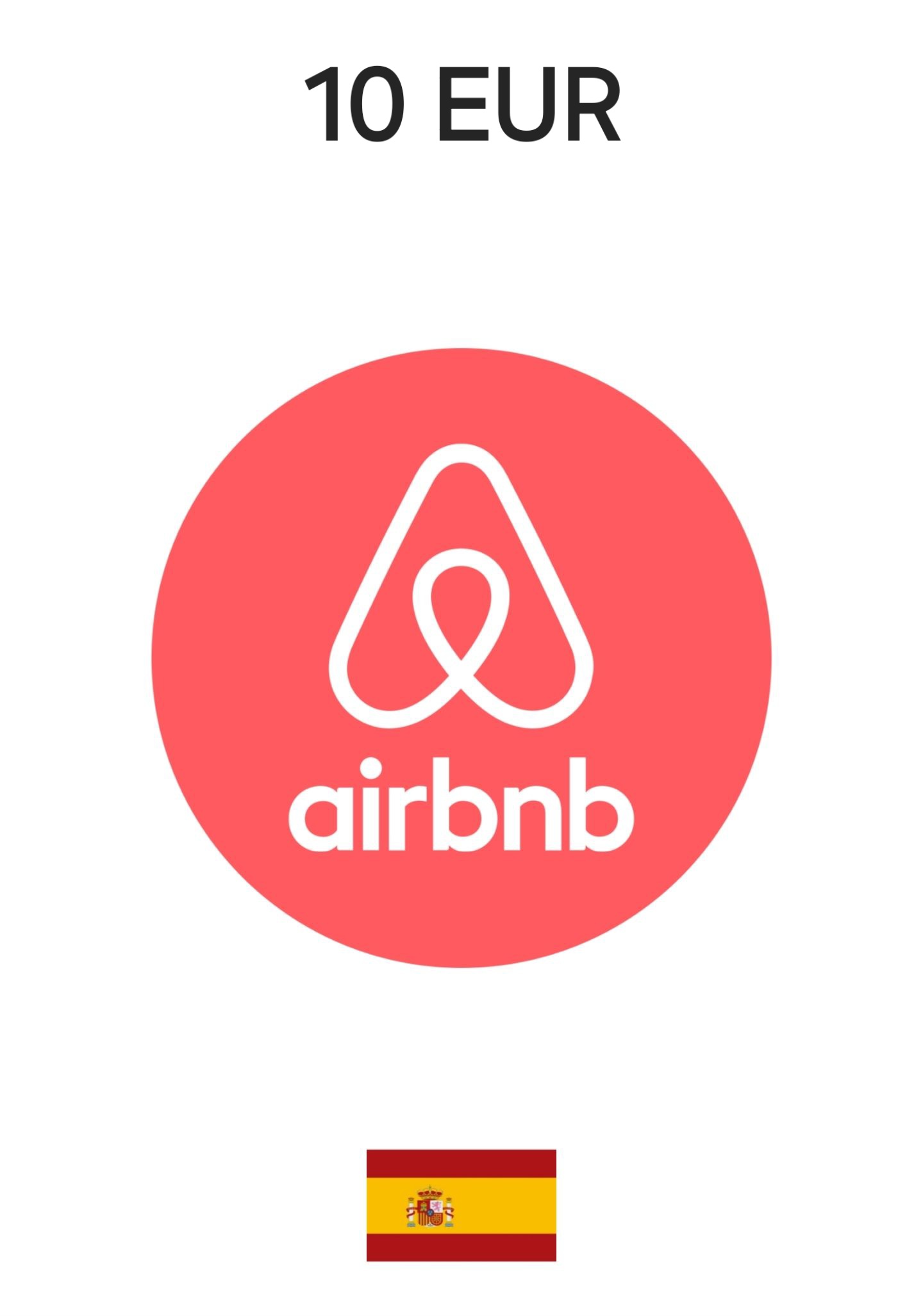 AirBnB Spain 10 EUR Gift Card cover image