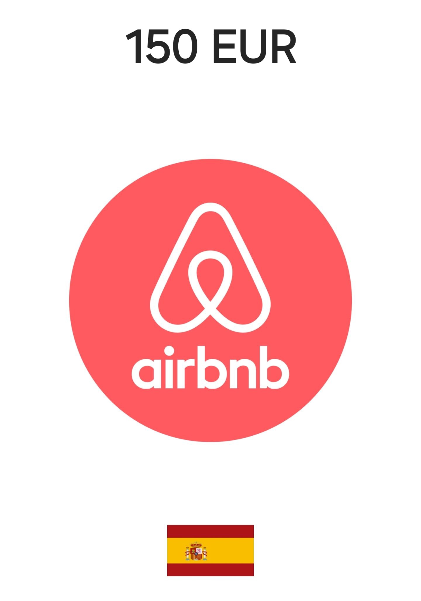AirBnB Spain 150 EUR Gift Card cover image