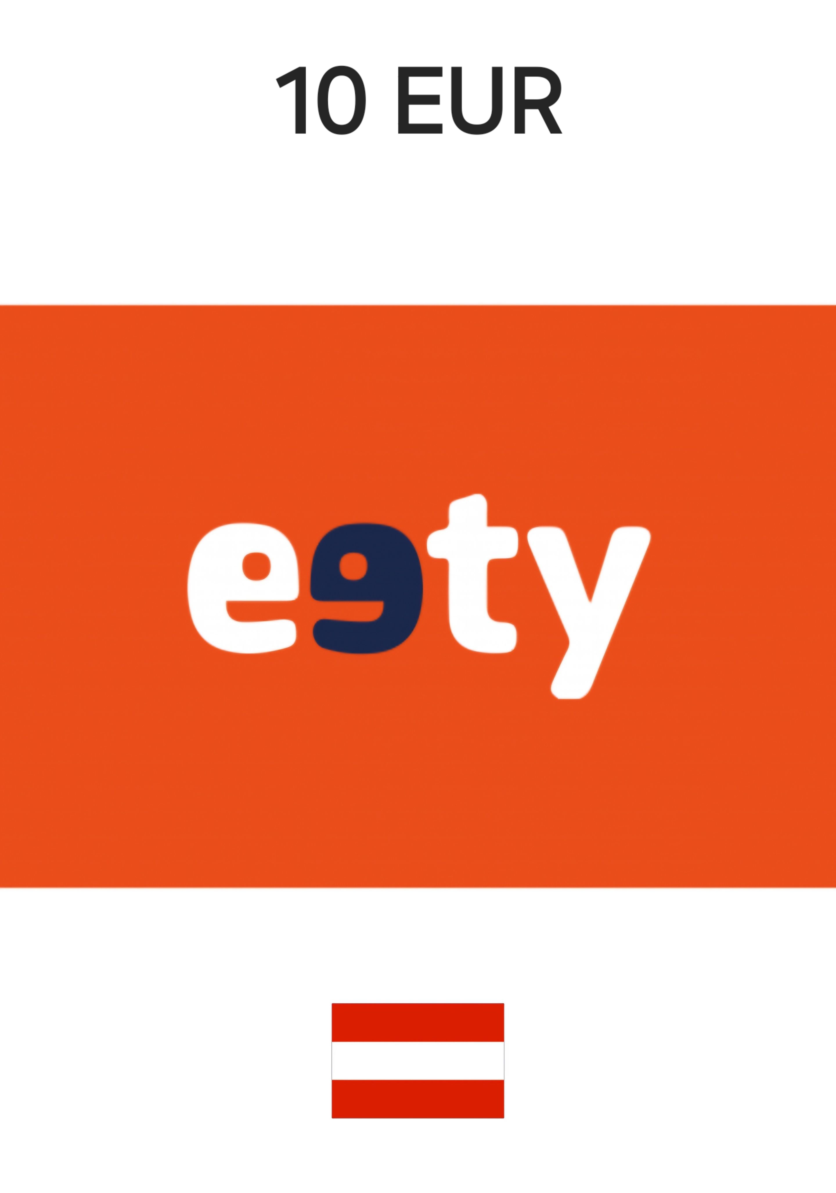 Eety Austria 10 EUR Gift Card cover image