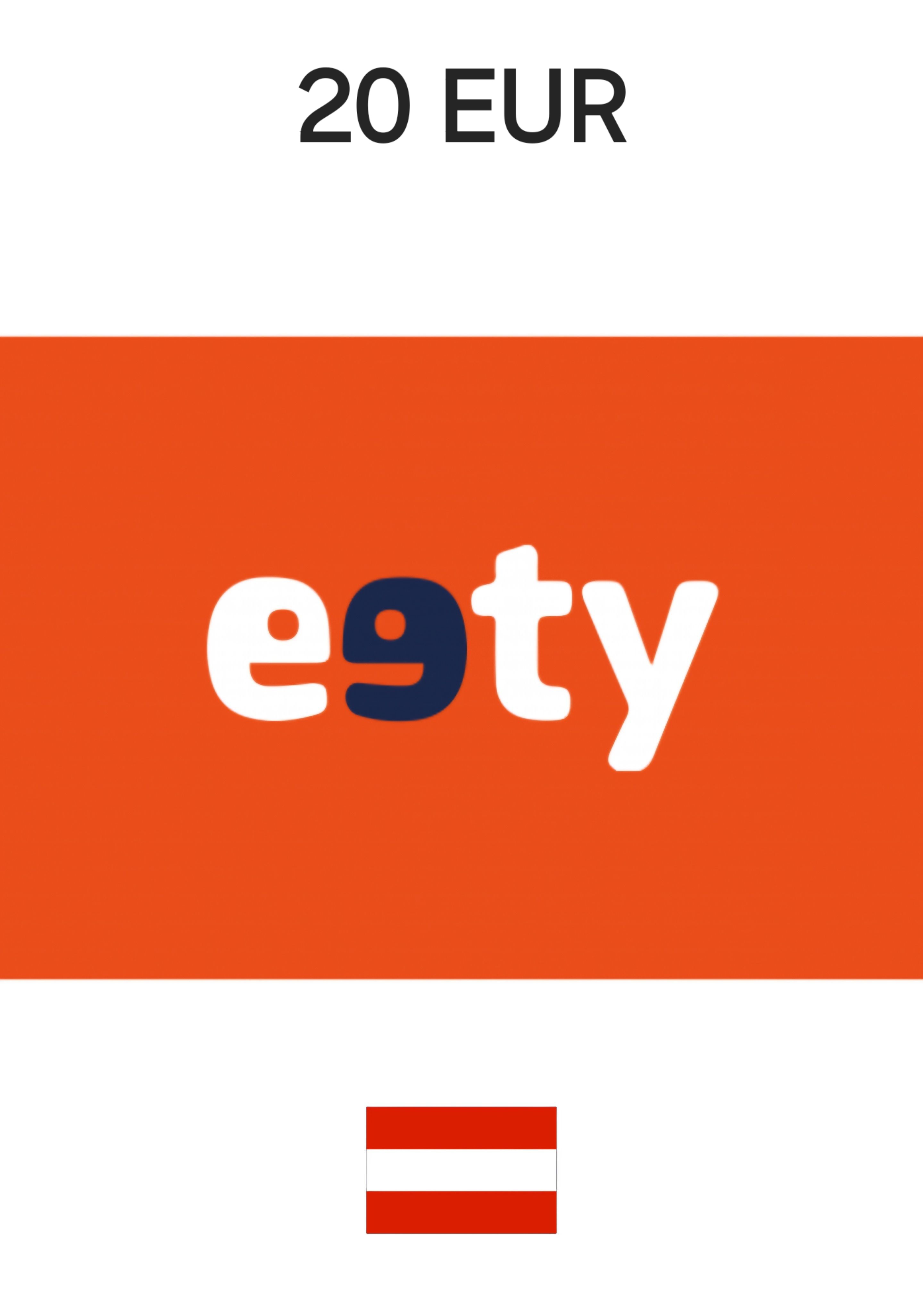 Eety Austria 20 EUR Gift Card cover image