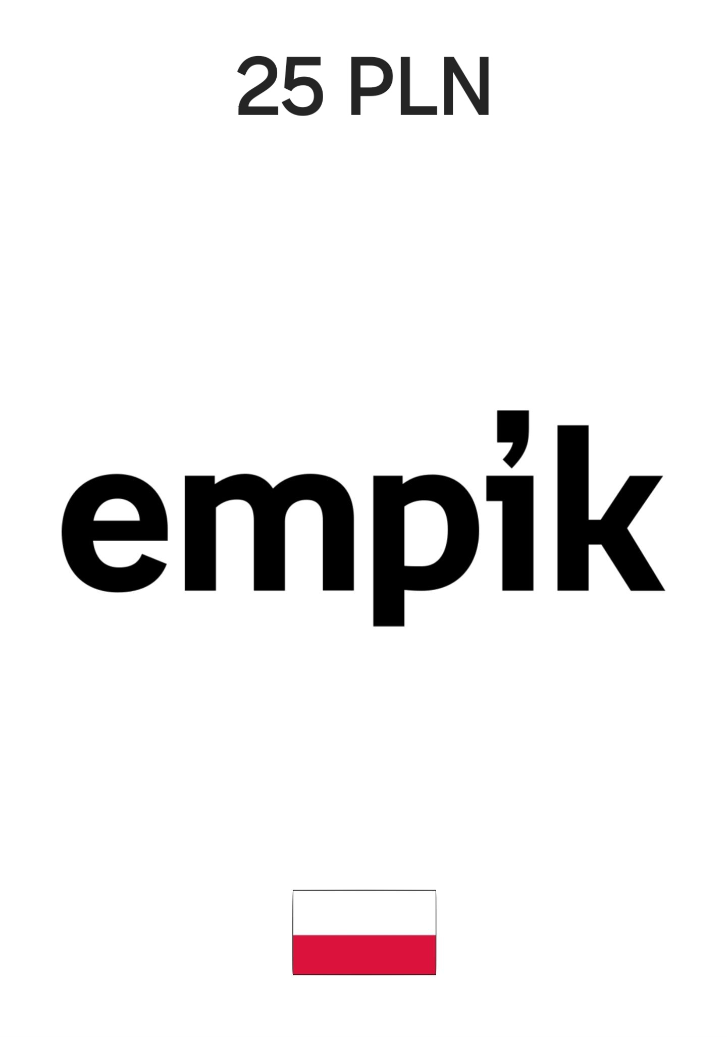 Empik Poland 25 PLN Gift Card cover image