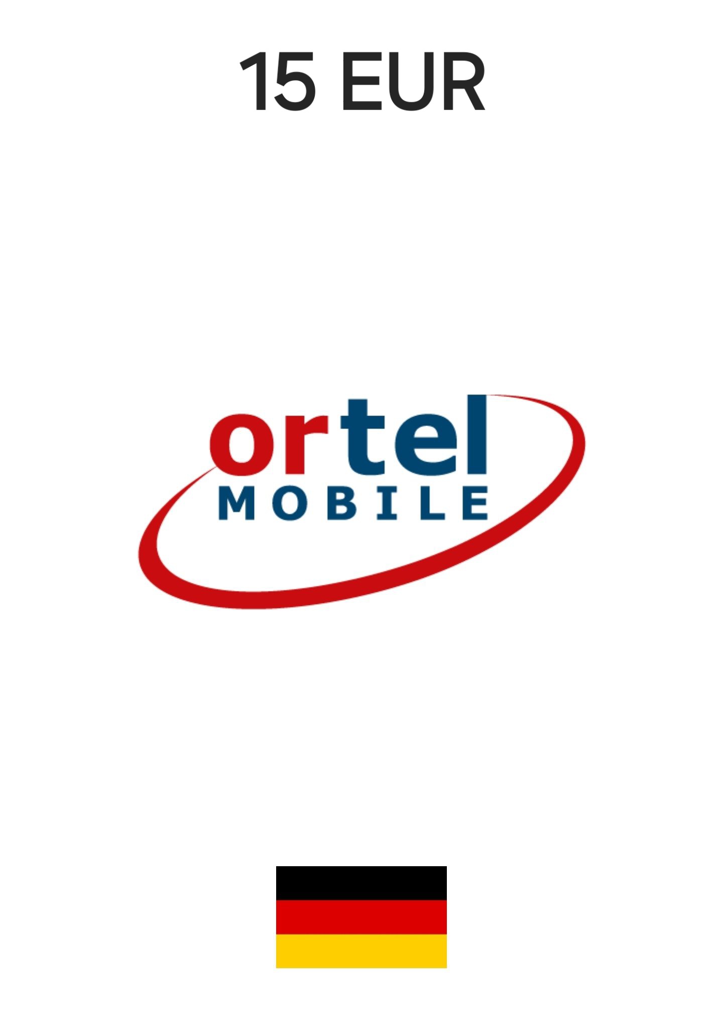 Ortel Germany 15 EUR Gift Card cover image