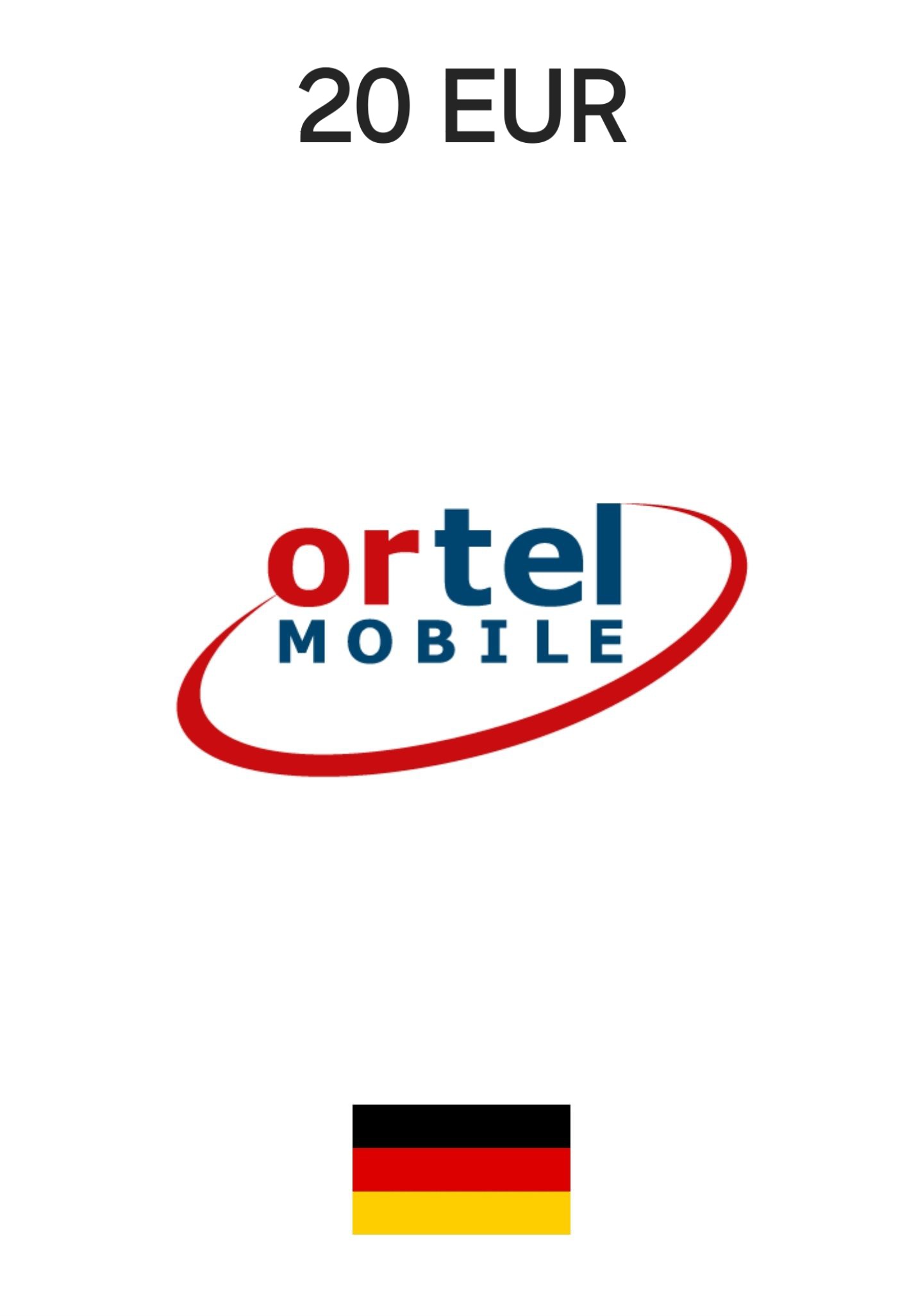 Ortel Germany 20 EUR Gift Card cover image