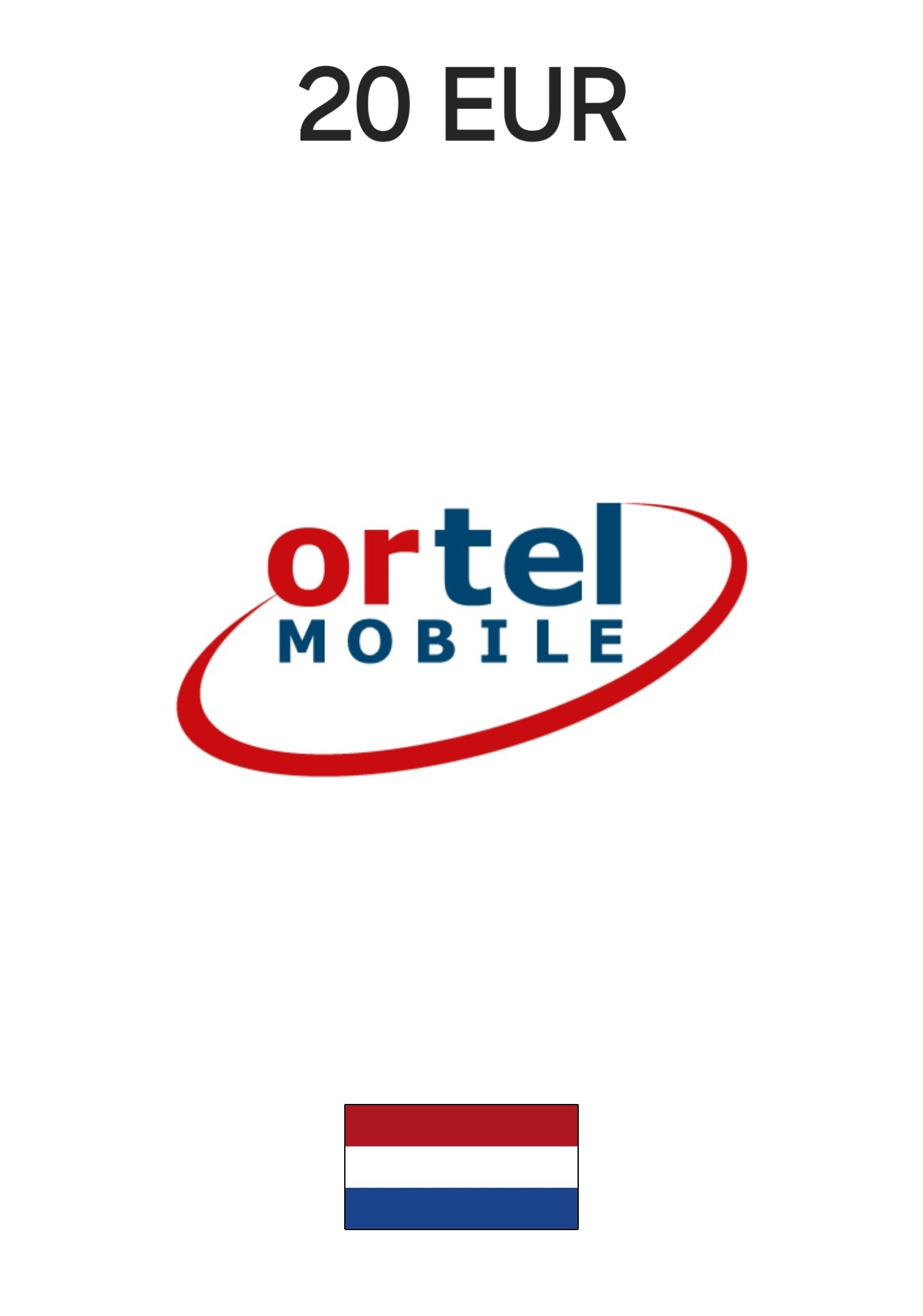 Ortel Netherlands 20 EUR Gift Card cover image