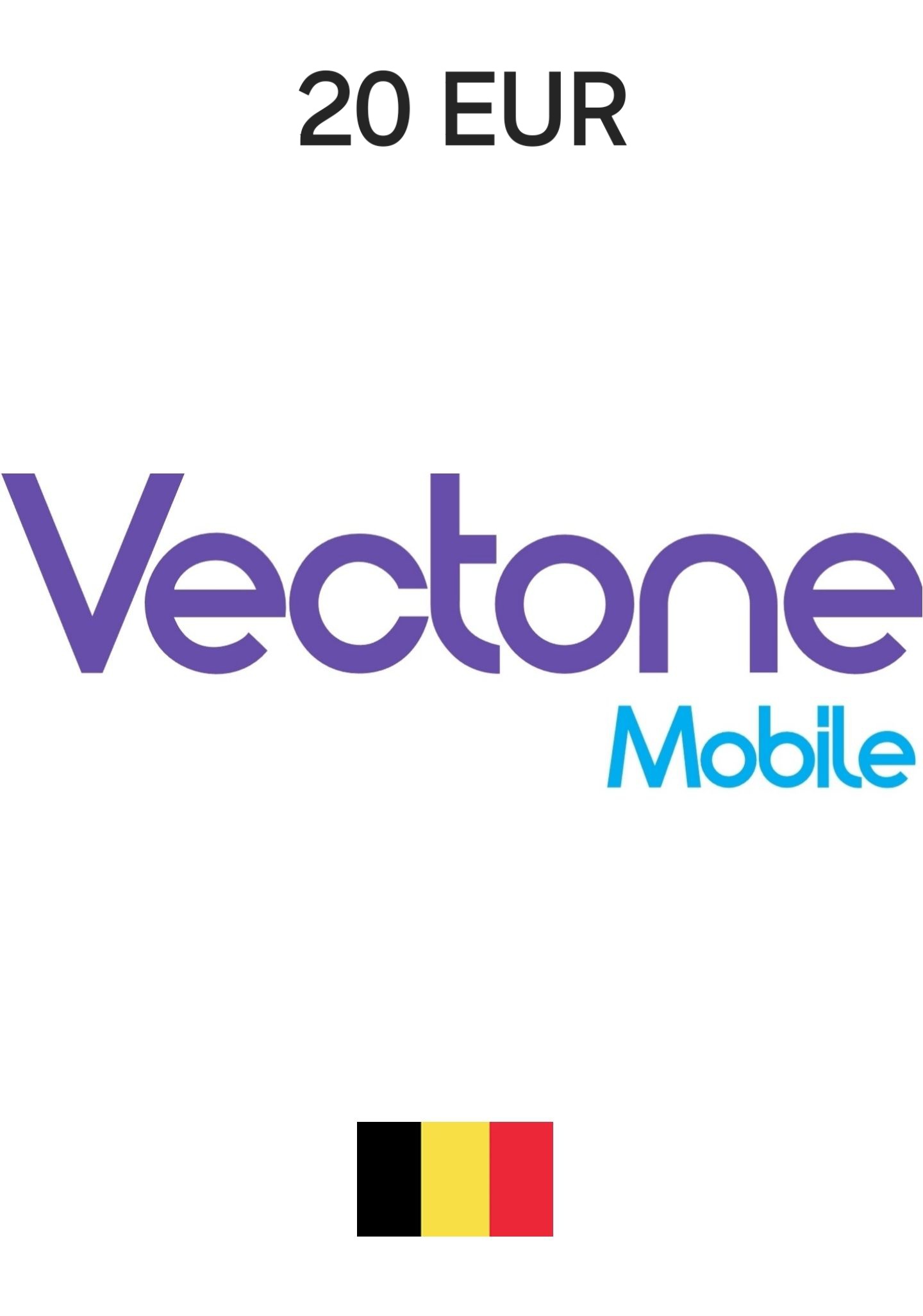 Vectone Belgium 20 EUR Gift Card cover image