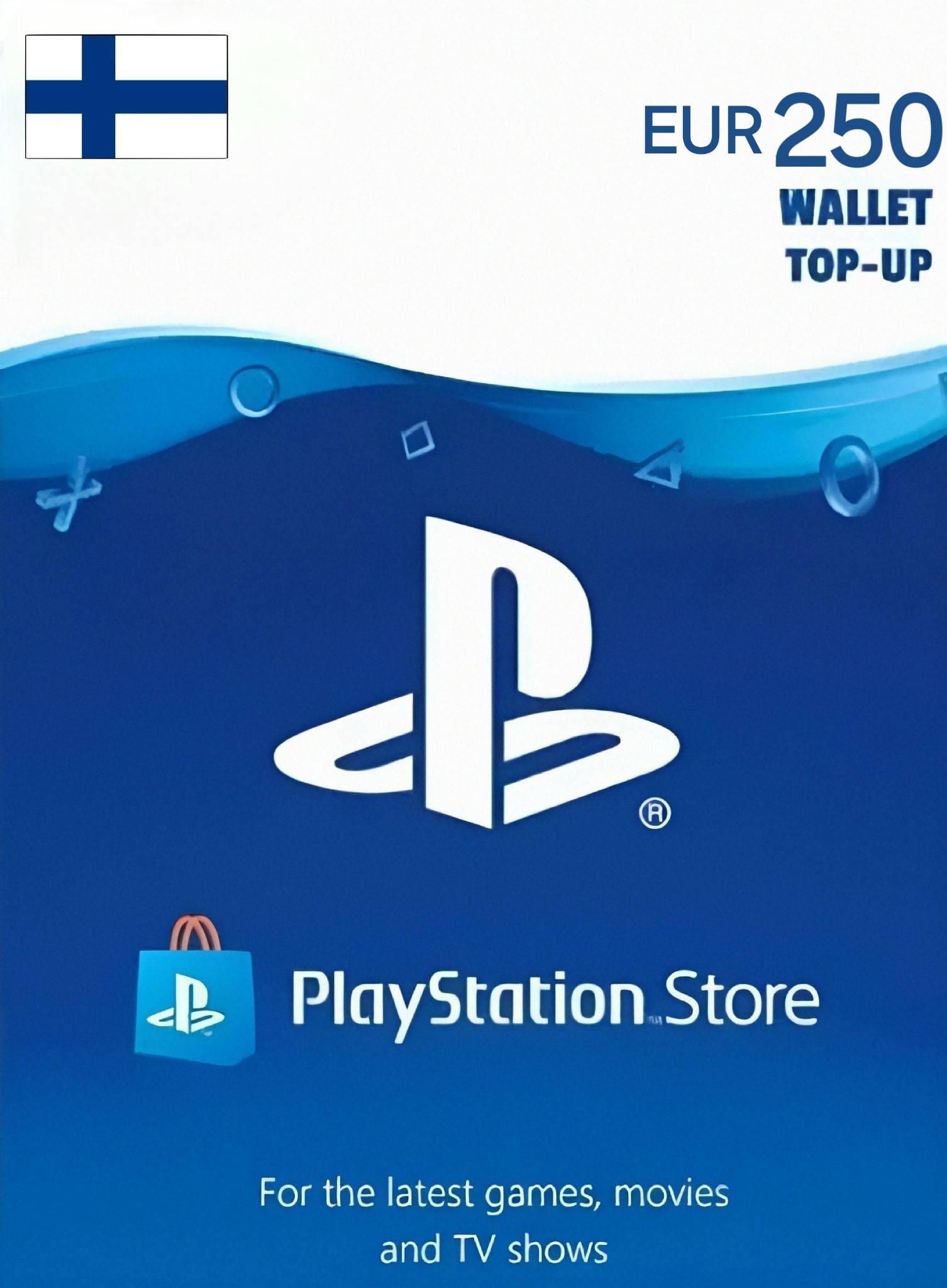 Soome PSN 250 EUR Kinkekaart cover image
