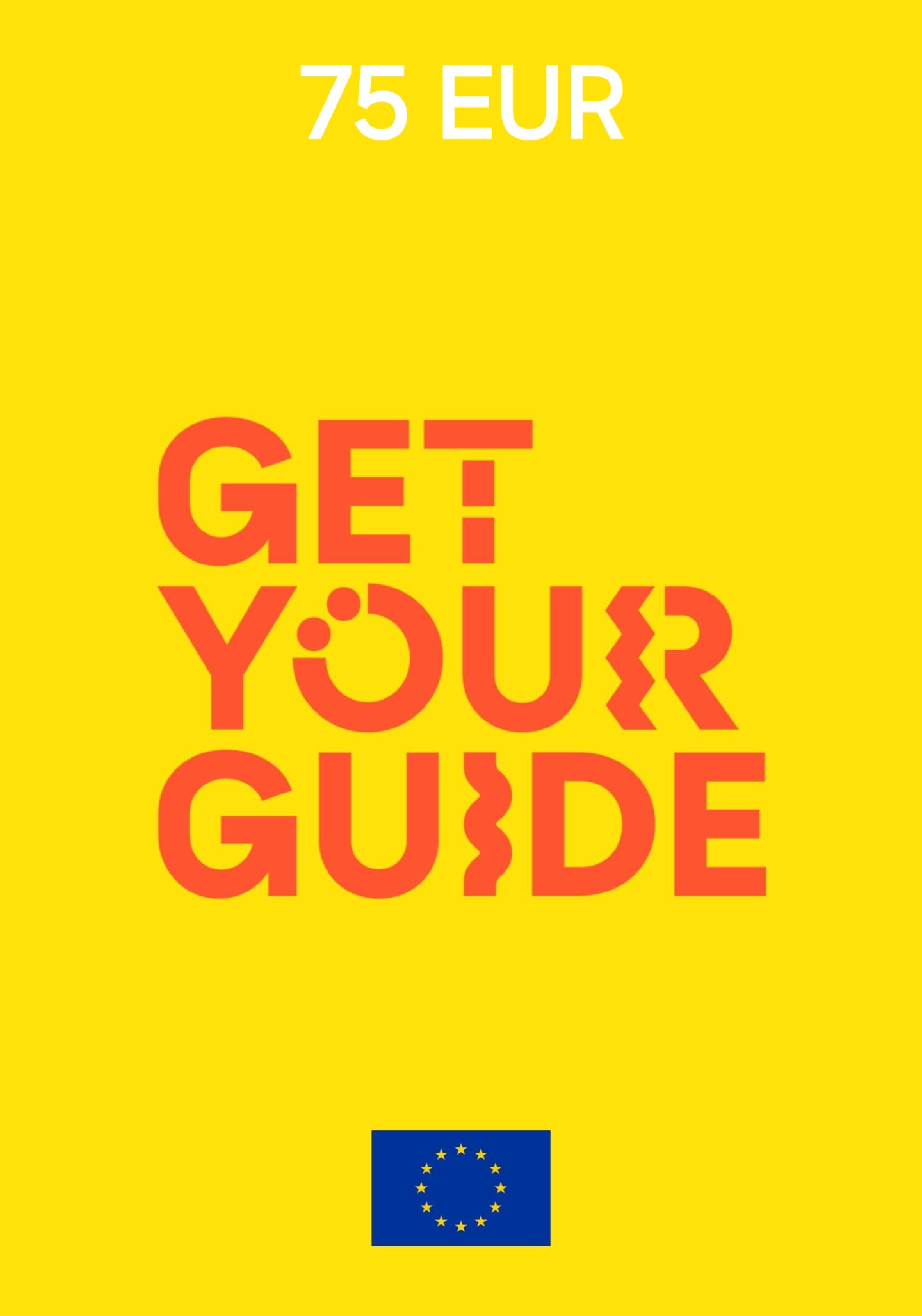GetYourGuide 75 EUR Gift Card cover image