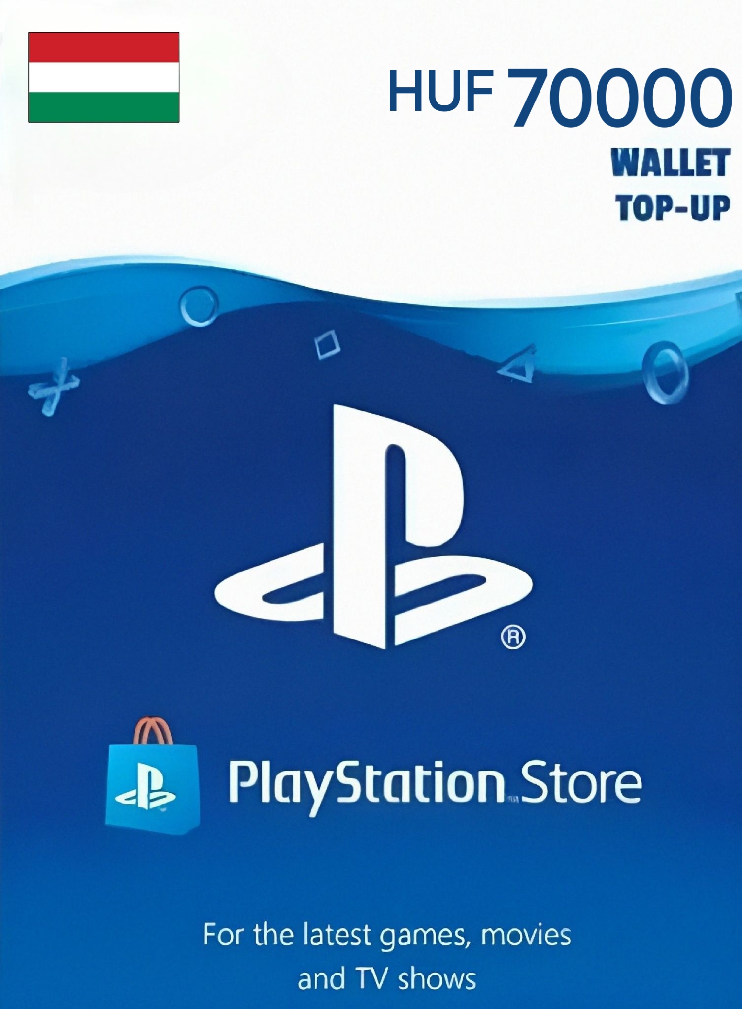 Hungary PSN 70000 HUF Gift Card cover image