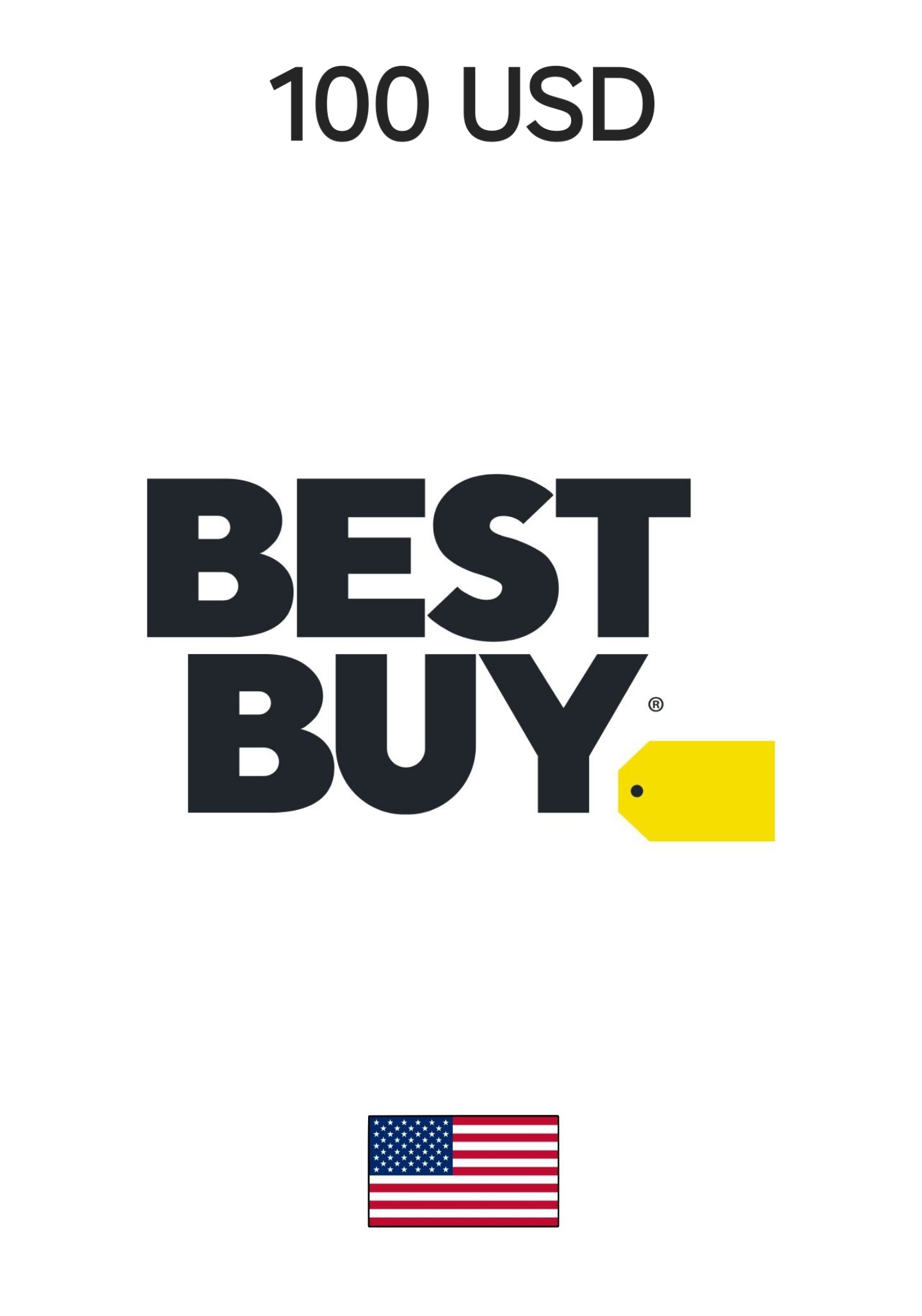 USA Best Buy 100 USD Gift Card cover image