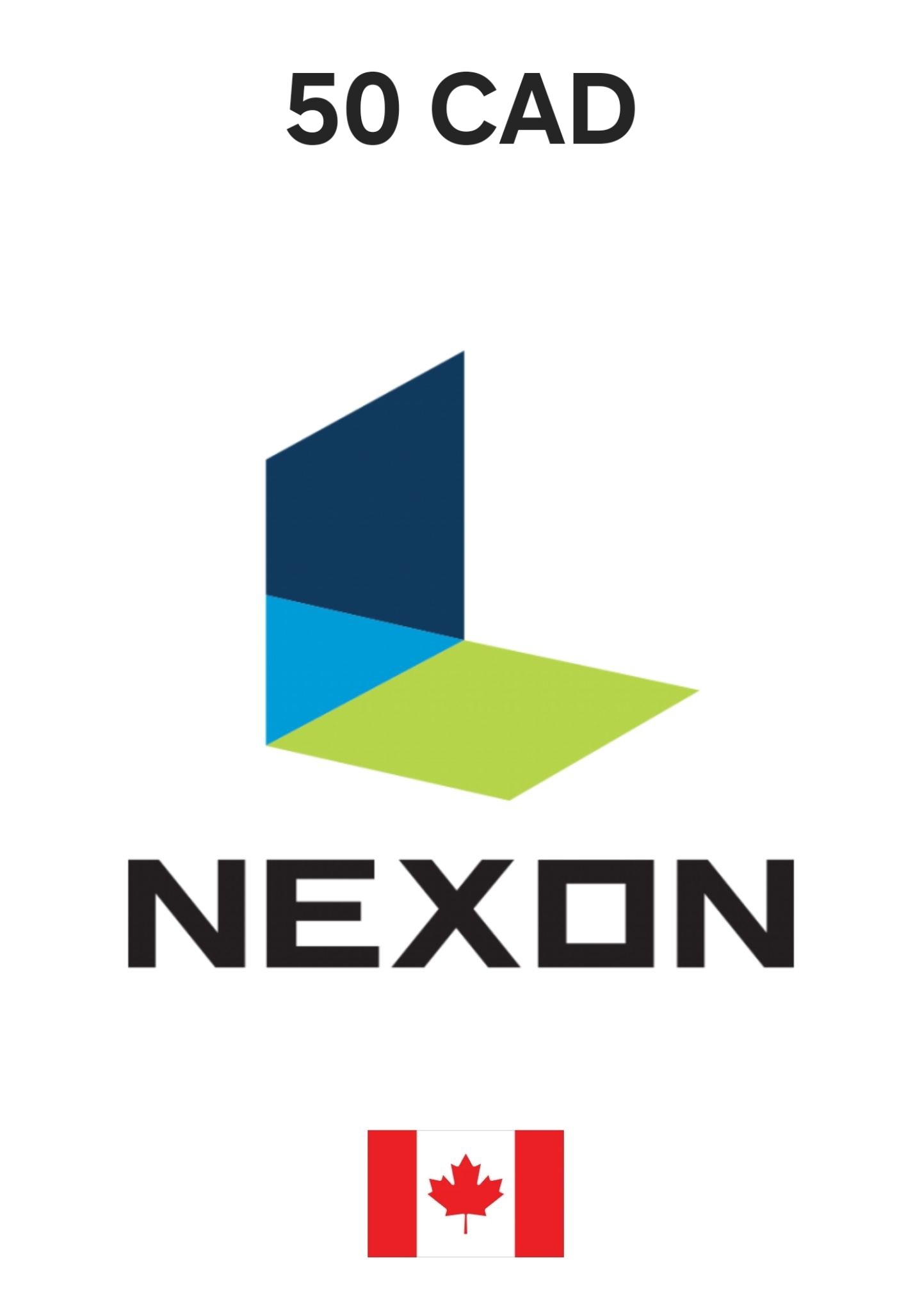Canada Nexon Game Card 50 CAD Gift Card cover image