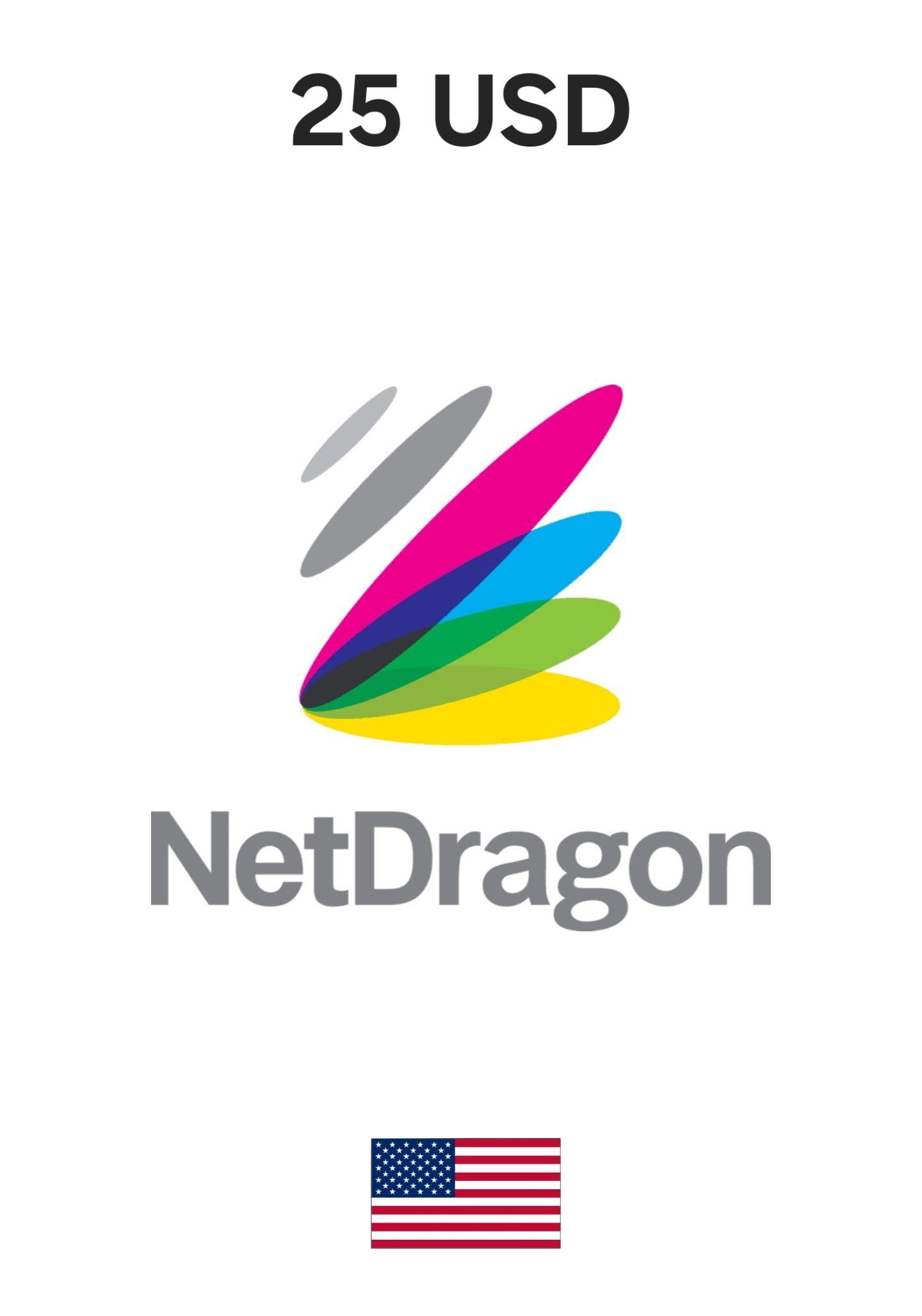 USA NetDragon 25 USD Gift Card cover image