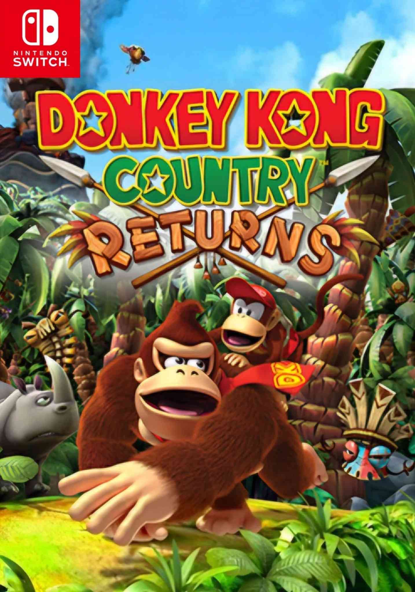 Donkey Kong Country Returns HD - Nintendo Switch cover image