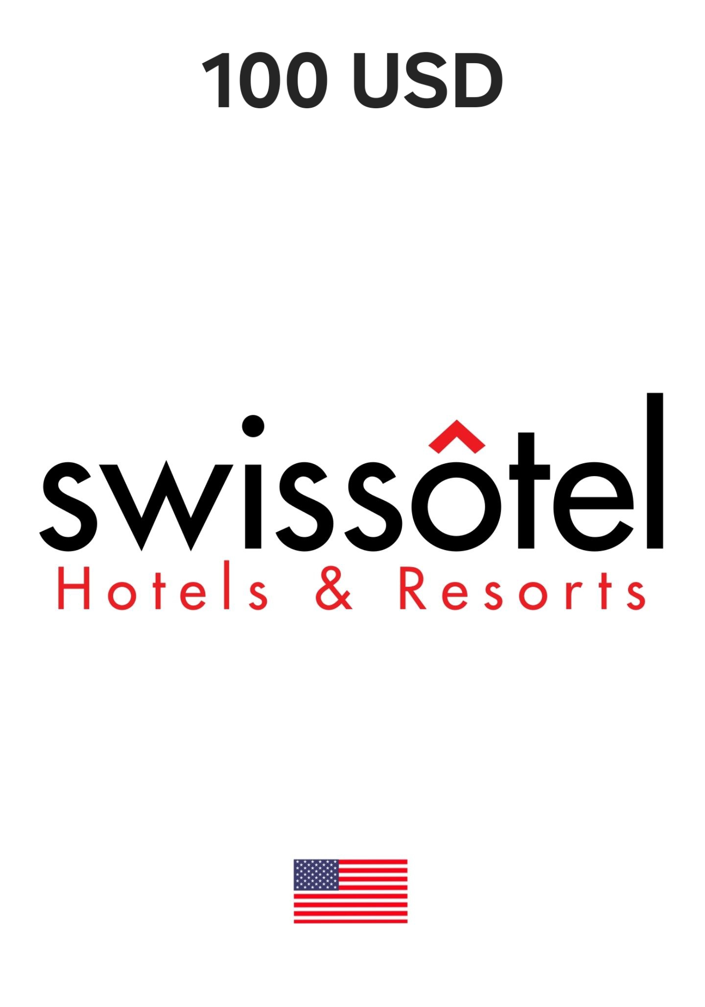 USA Swissôtel Hotels & Resorts 100 USD Gift Card cover image