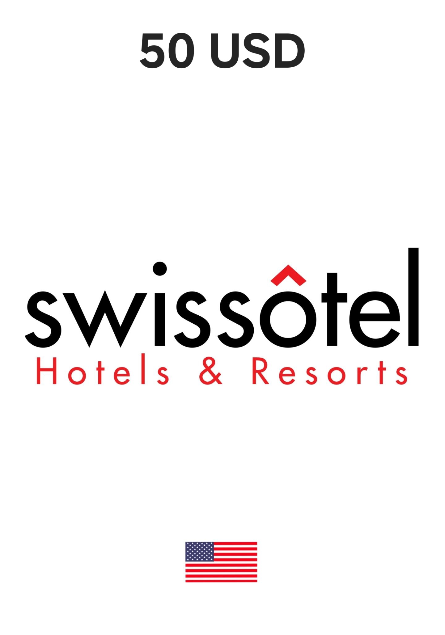USA Swissôtel Hotels & Resorts 50 USD Gift Card cover image