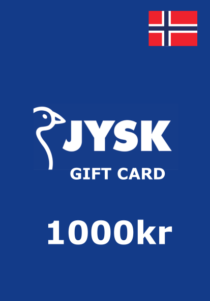 Norway Jysk 1000 NOK Gift Card cover image