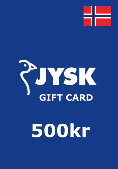 Norway Jysk 500 NOK Gift Card cover image