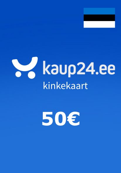 Kaup24 Eesti 50 EUR Kinkekaart cover image