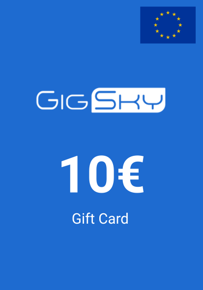 eSim GigSky 10 EUR Kinkekaart cover image