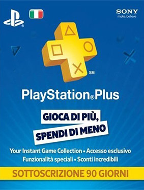 Италия PSN Plus: подписка на 3 месяца cover image
