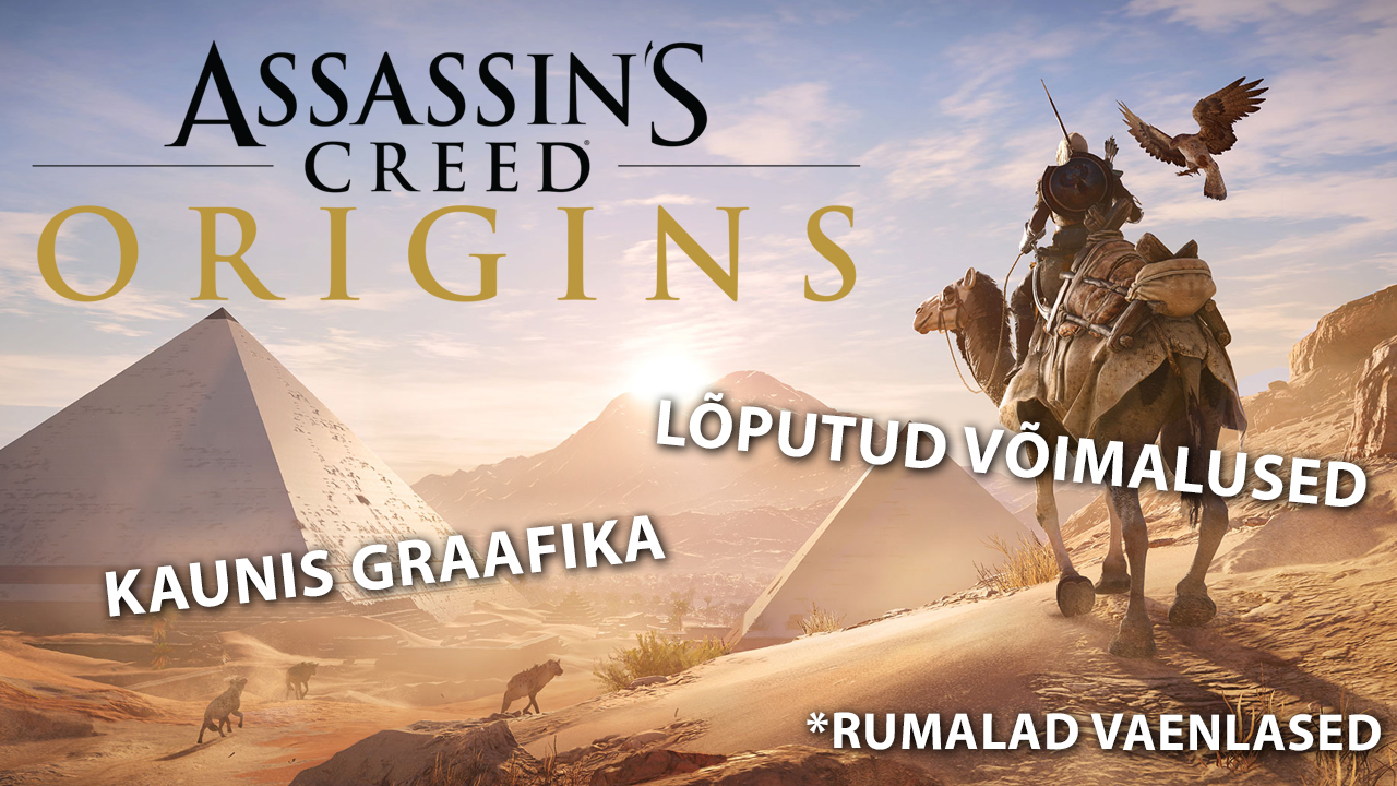 Assassin's Creed: Origins – üle 100 tunni lõputuid võimalusi