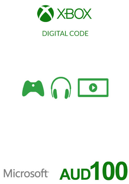 Austraalia Xbox 100 AUD Kinkekaart  cover image