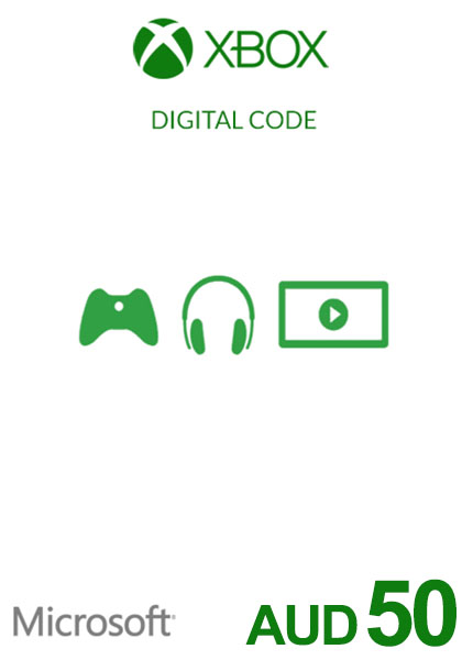 Austraalia Xbox 50 AUD Kinkekaart  cover image