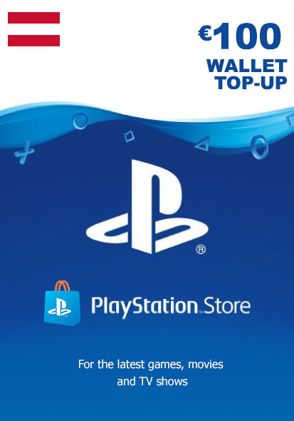 Austria PSN 100 EUR Kinkekaart cover image