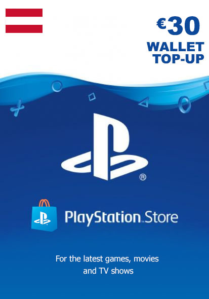 Austria PSN 30 EUR Kinkekaart cover image