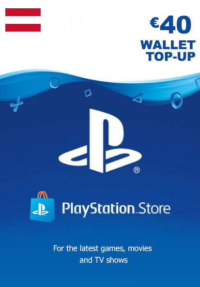 Austria PSN 40 EUR Kinkekaart cover image