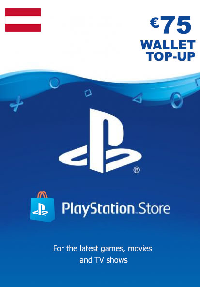 Austria PSN 75 EUR Kinkekaart cover image