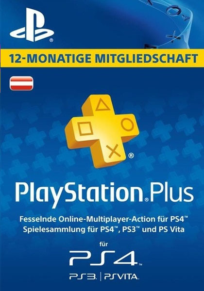 Austria PSN Plus 12-Kuu Liikmeaeg cover image