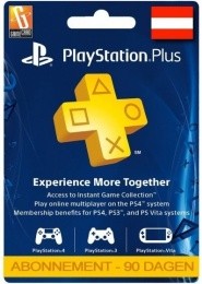 Austria PSN Plus 3-Kuu Liikmeaeg cover image