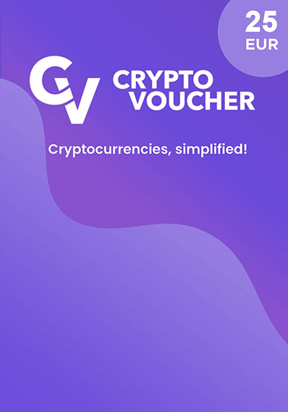 Crypto Voucher 25 EUR Kinkekaart cover image