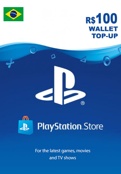 Brazilija PSN 100 BRL Dovanų Kortelė cover image