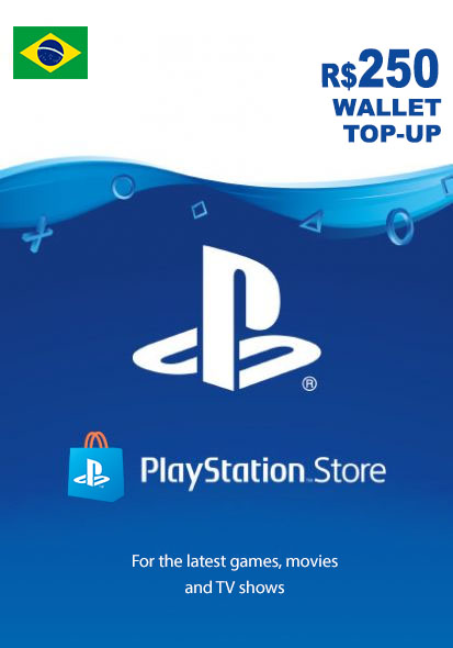 Brazilija PSN 250 BRL Dovanų Kortelė cover image