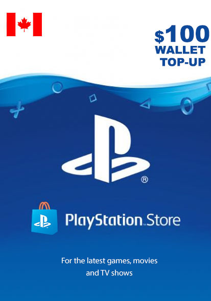 Canada PSN 100 CAD Gift Card cover image