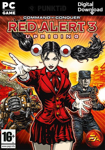 Command & Conquer Red Alert 3 Uprising (PC) cover image