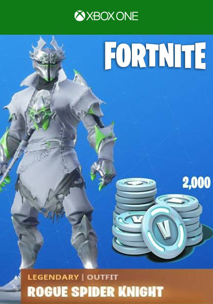 Fortnite -  Rogue Spider Knight + 2000 V-Bucks DLC (Xbox One) cover image