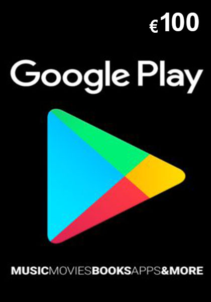Google Play 100 EUR Dovanų Kortelė cover image