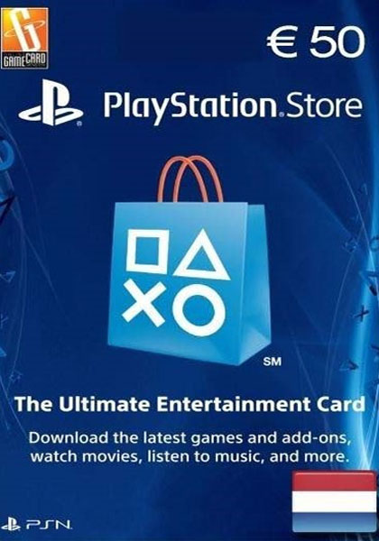 Nyderlandai PSN 50 EUR Dovanų Kortelė cover image